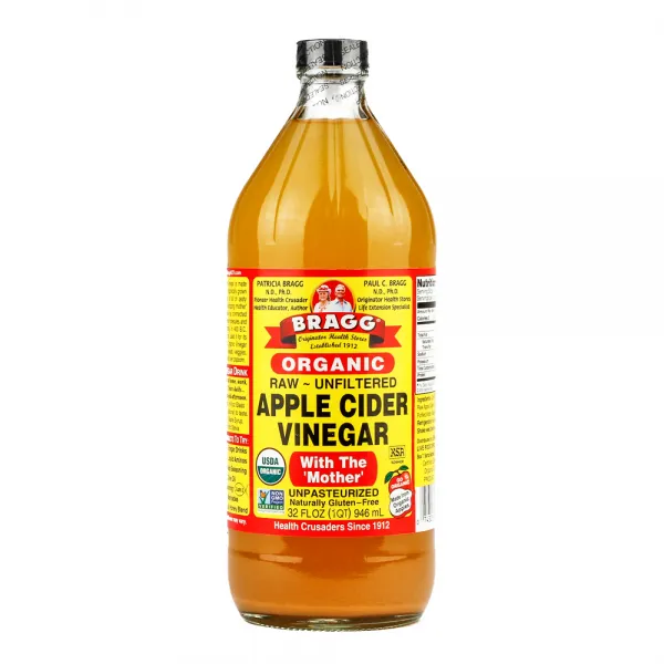 브래그 유기농 사과 식초, 946ml, 1개