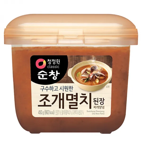 청정원순창 조개멸치 된장 찌개양념, 450g, 1개
