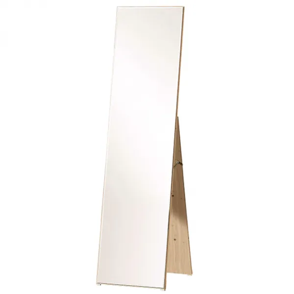 우드웰 스탠드형 패션 전신거울 400 x 1560 mm, 워시