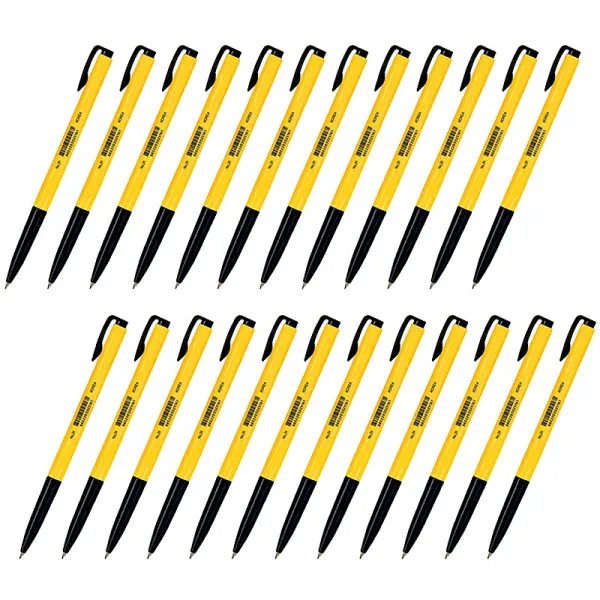 동아 스피디볼 유성펜 1.0mm 24p, 흑색, 1개입