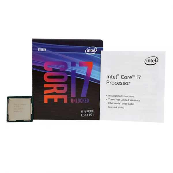 인텔 코어 9세대 CPU i7-9700K 커피레이크 리프레시 [신한 현대 무이자 12개월]