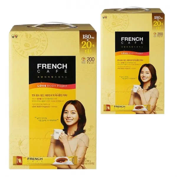 프렌치카페 카페 믹스 200개입, 2.18kg, 2개