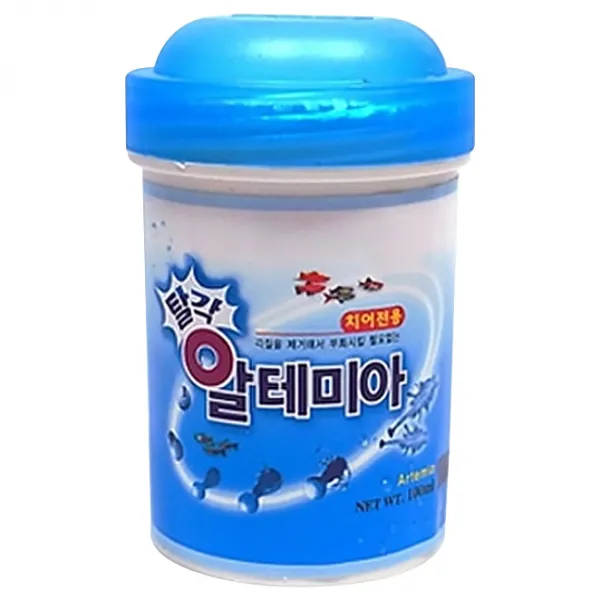 애완용품 Ss1703 아마존 치어전용 탈각 알테미아/동물성 플랑크톤 100ml 1