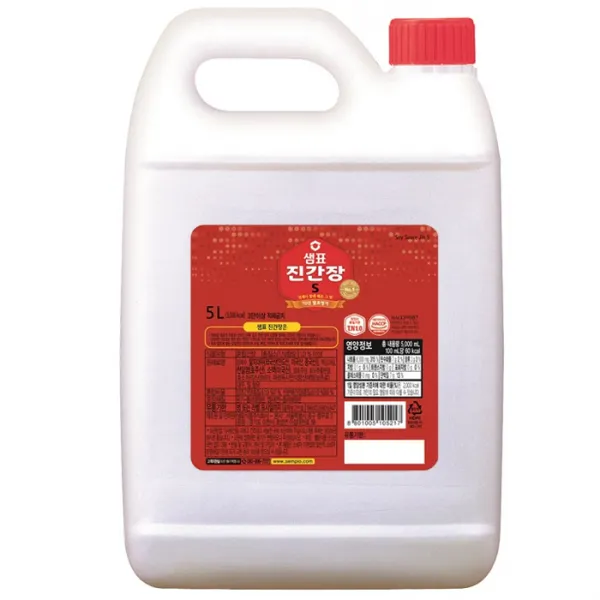 샘표 진간장S, 5L, 1개