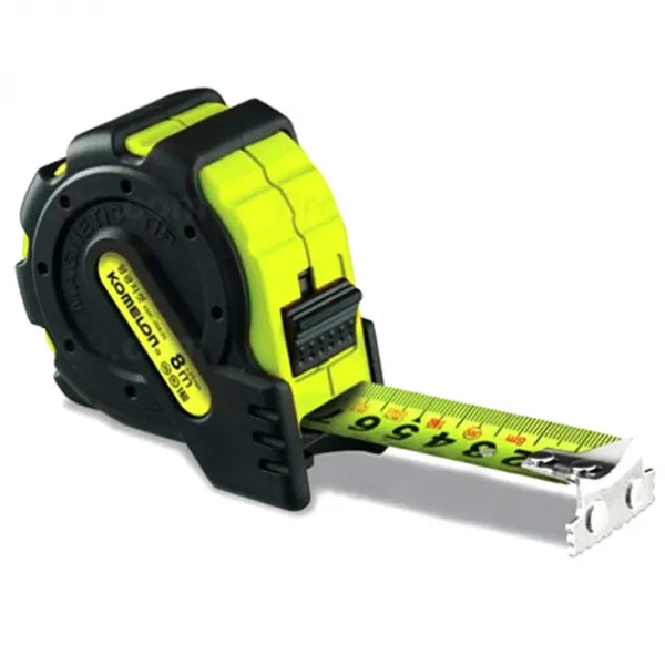 코메론 형광자켓 줄자 5m x 25mm KMC-25RJN, 1개