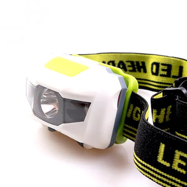 KOOLMAN(쿨맨) 자전거 헤드라이트 LED 헤드랜턴, LED 헤드랜턴 - 그린/화이트, 1개