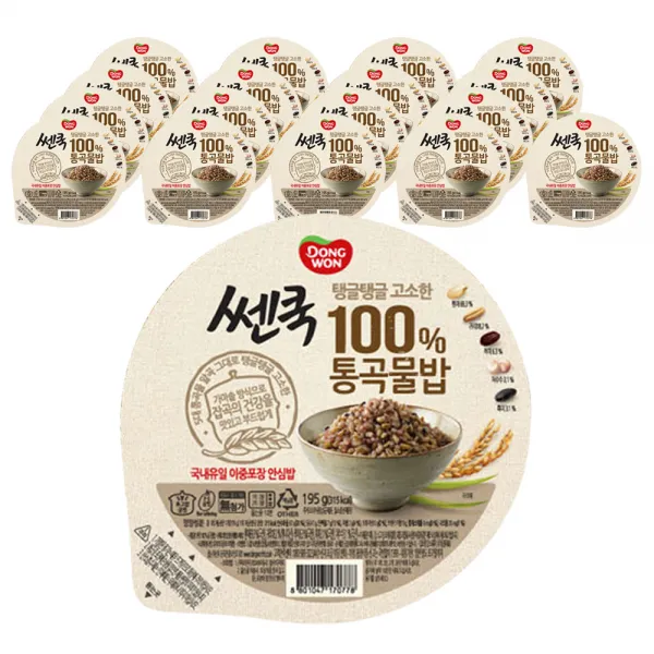 동원 100% 통곡물밥 195g 18개