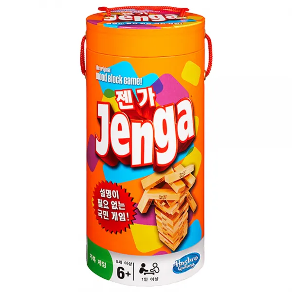 해즈브로 젠가 실린더 혼합 색상