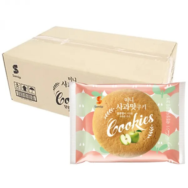 삼립 미니 사과맛 쿠키, 16g, 100개