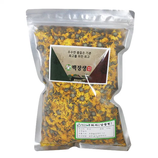 백장생 햇국화차 알뜰형, 100g, 1개