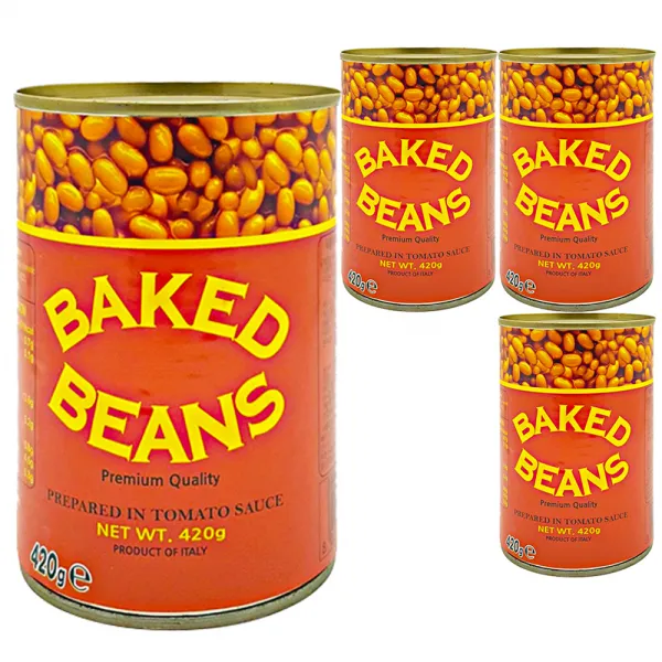 라도리아 베이키드빈스 통조림, 420g, 4개입