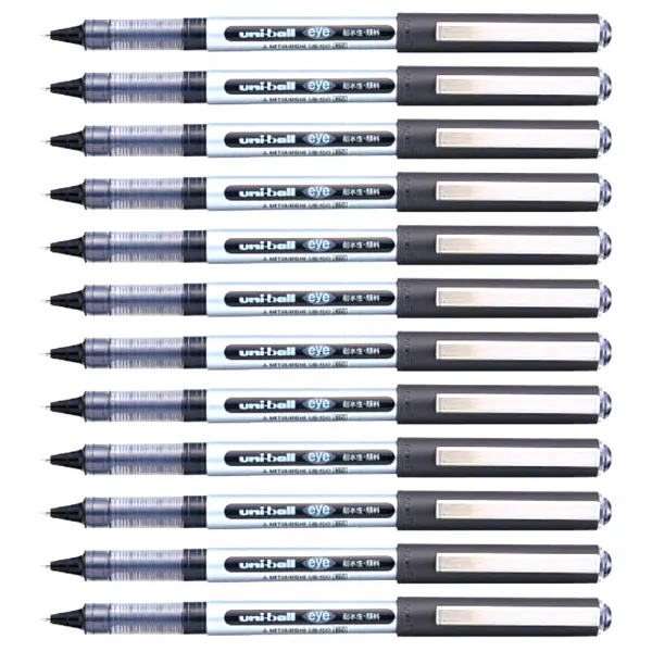 미쯔비시 유니볼 수성펜 UB-150 0.5mm, 블랙, 12개입