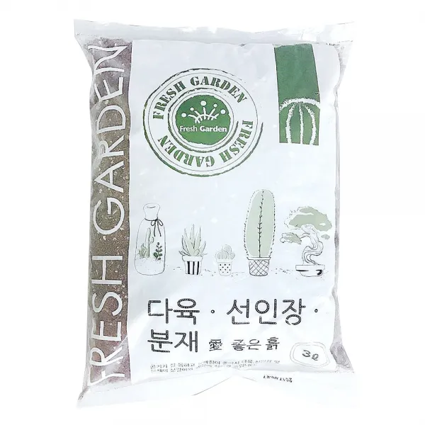 비에프에이 다육 선인장 분재 애 좋은 흙, 1개, 3L