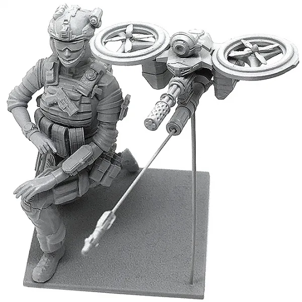 YUFANMODEL YF165 1/35 밀리터리 피규어 Fantasy American Seal Assault Team Yilia, 1개