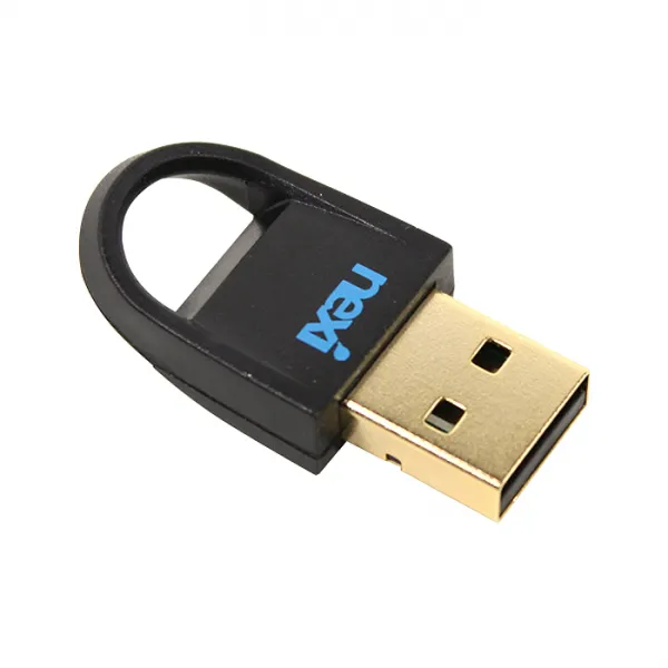 넥시 무선 CSR 4.0 USB 블루투스 동글, NX-BTAB326, 블랙
