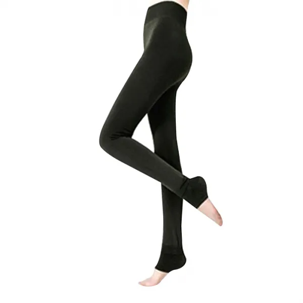 나야스타일 여성용 밍크스타일 융털 무발 레깅스