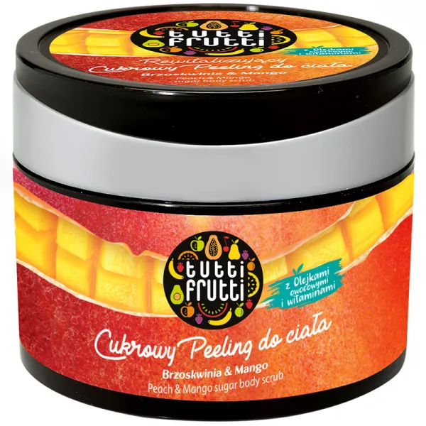 파모나 피치 앤 망고 슈가 바디 스크럽, 300g, 1개