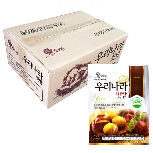 밤뜨래 우리 나라 맛밤 50g 30개입