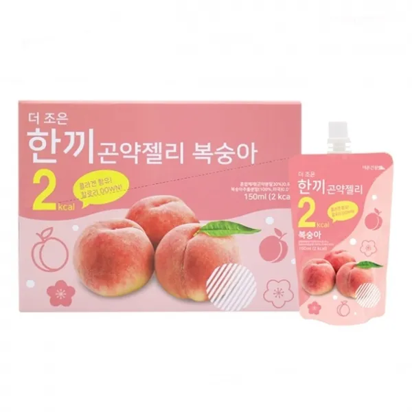 더존건강 더조은 한끼 곤약젤리 복숭아, 150ml, 10팩