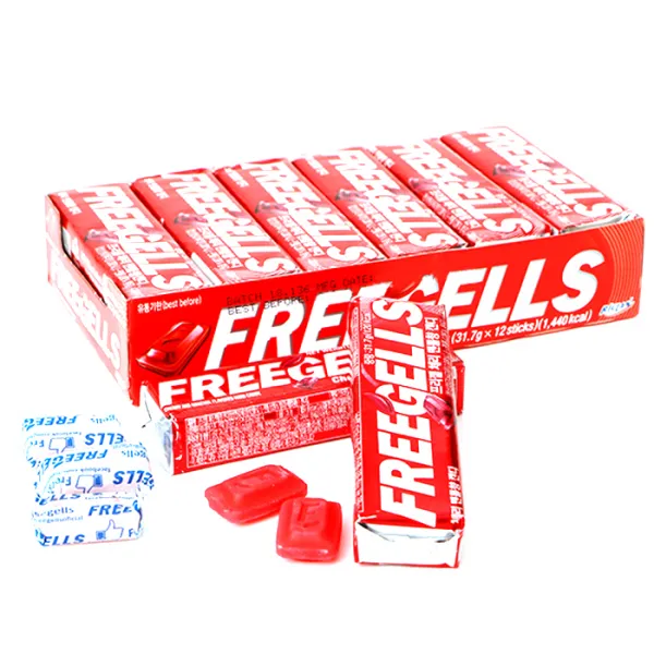 프리젤 체리 멘톨향 캔디, 31.7g, 12개입