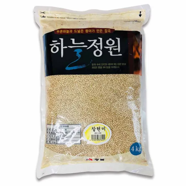 광복농산 하늘정원 찰현미, 4kg, 1개
