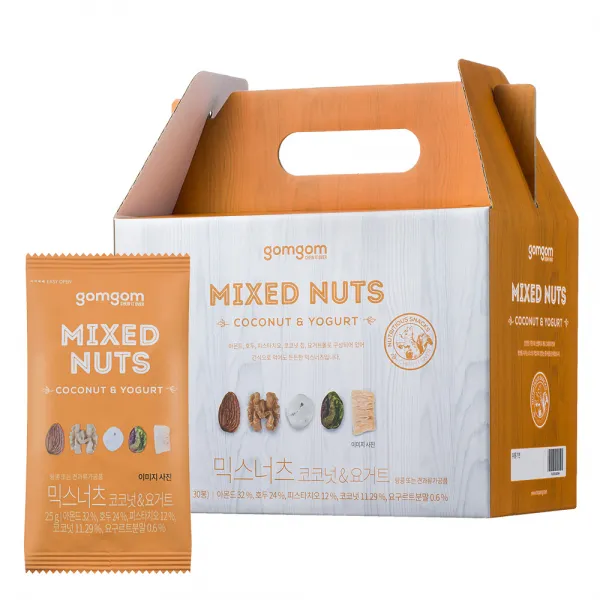 곰곰 프리미엄 믹스넛츠 코코넛&요거트, 25g, 30개입