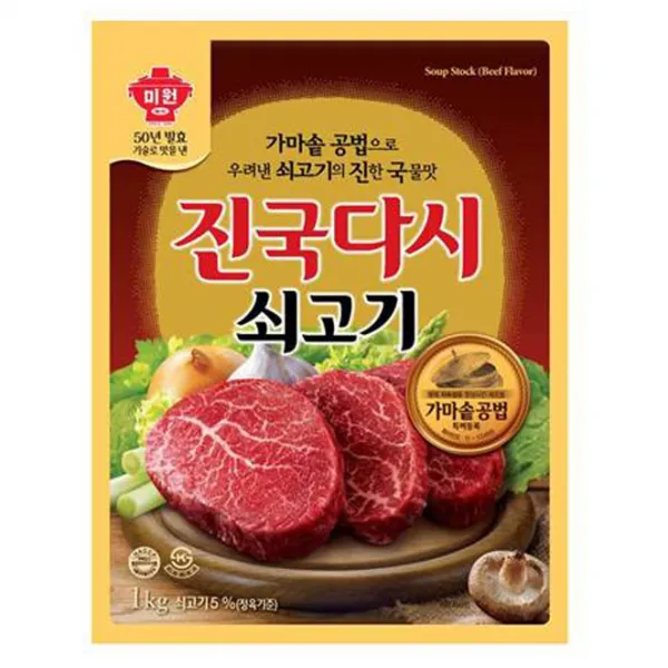 청정원 쇠고기진국 다시다, 1kg, 1개