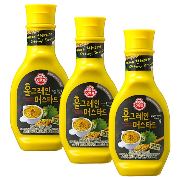 오뚜기 홀그레인머스타드 280g 3개