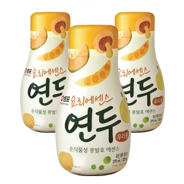 샘표 우리콩 요리에센스 연두, 320g, 3개