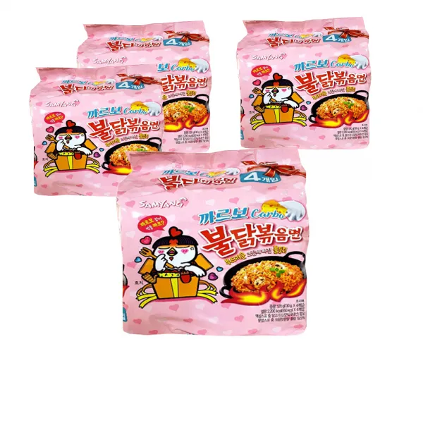 삼양 까르보 불닭볶음면 130g, 16개