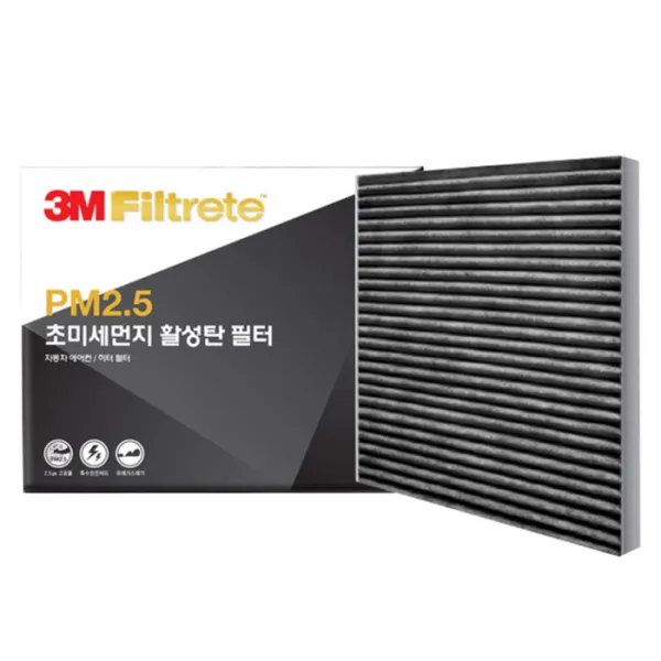 쓰리엠 PM2.5 초미세먼지 활성탄 필터, F6205, 1개