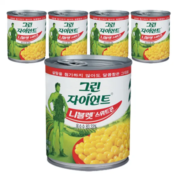 그린자이언트 니블렛 스위트콘, 340g, 5개입