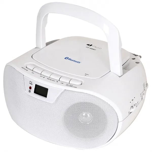 인비오 블루투스 CD 재생기, CD-600BT, 화이트