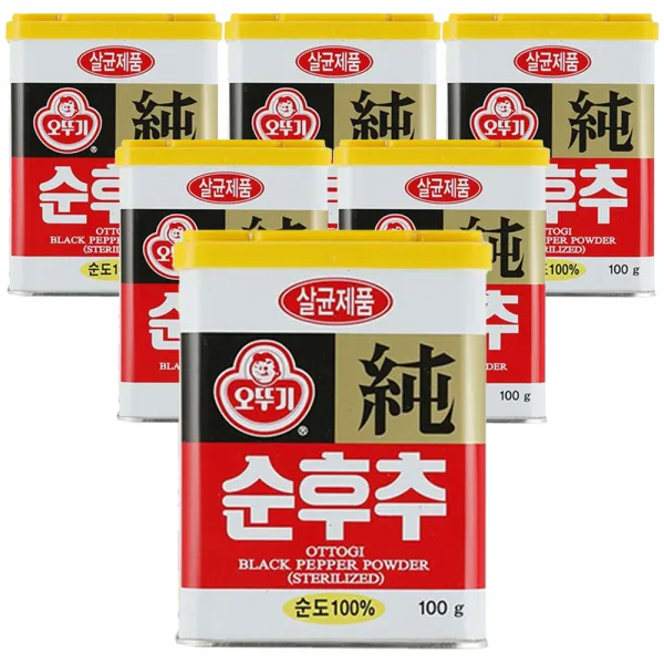 오뚜기 순후추 100g 6개
