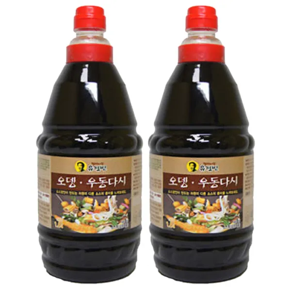절대미각유경빈 오뎅 우동다시 1.8l 2개