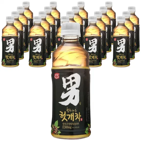 광동 힘찬하루 헛개차, 500ml, 20개