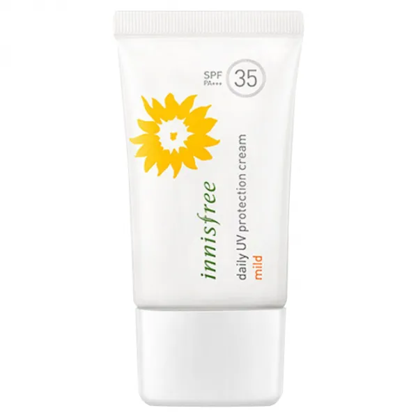 이니스프리 데일리 유브이 프로텍션 선 크림 마일드 SPF35 PA++, 50ml, 1개