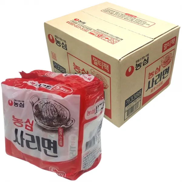 농심 사리면 110 g, 40개