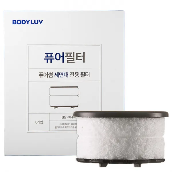 바디럽 퓨어썸 세면대 전용 퓨어필터 6개입