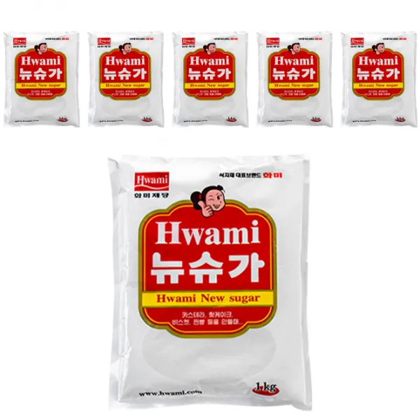 화미 뉴슈가 1kg 6개