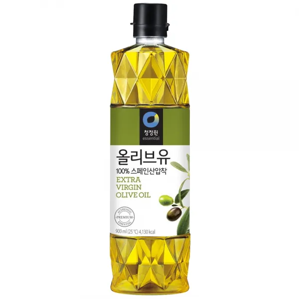 청정원 엑스트라버진 올리브유, 900ml, 1개
