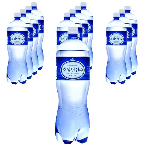 초정탄산수 플레인, 1.5L, 12개