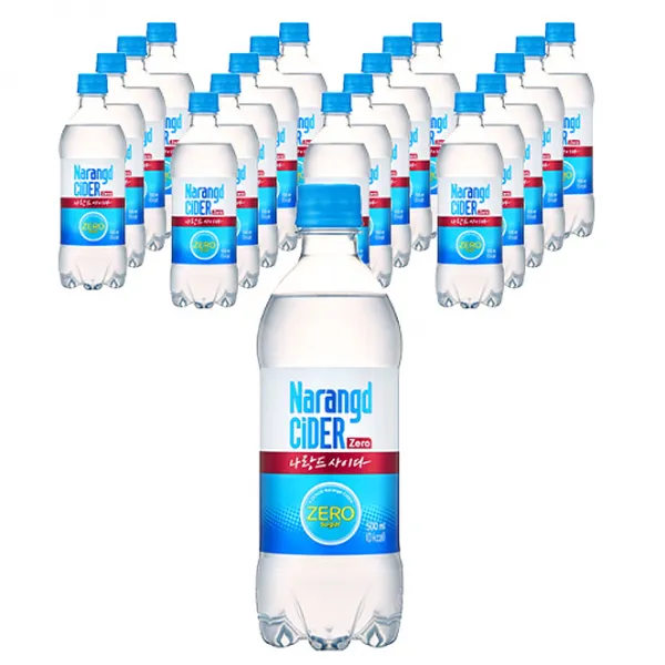 동아오츠카 나랑드사이다 제로, 500ml, 20개