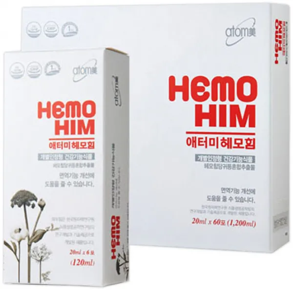 애터미 헤모힘 영양제, 20ml, 60개입