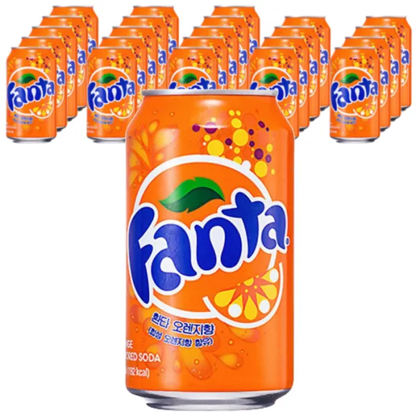 코카콜라 환타오렌지 355ml X 24캔 355ml 24개