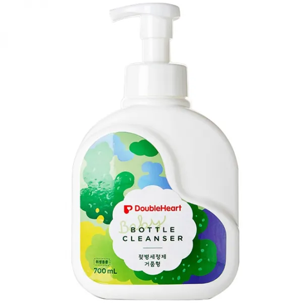 더블하트 DH 젖병세정제 거품형 용기, 700ml, 1개