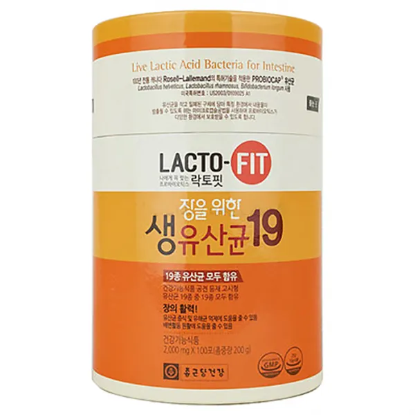 종근당건강 장을 위한 생 유산균19, 200g, 1통