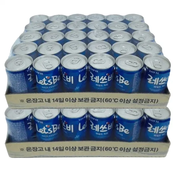 레쓰비 마일드 캔커피 150ml 60캔