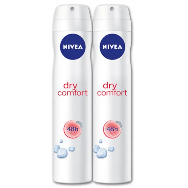 니베아 드라이 콤포트 데오드란트 200ml 2개
