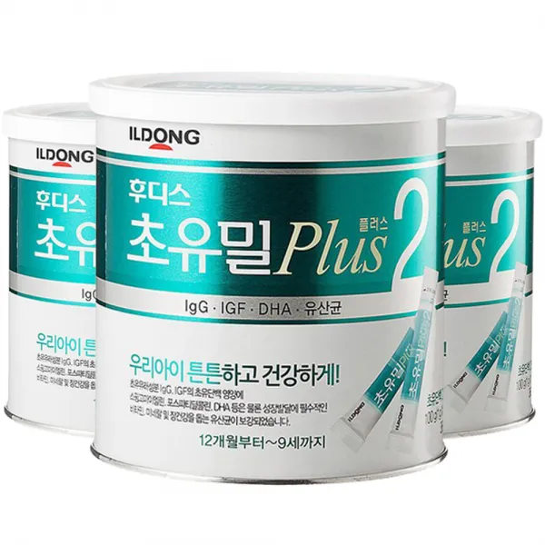 일동후디스 초유밀 플러스 2단계, 3개